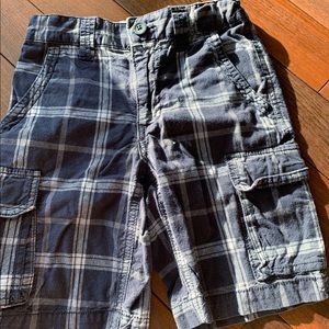 GUC Old Navy Plaid Cargo Shorts